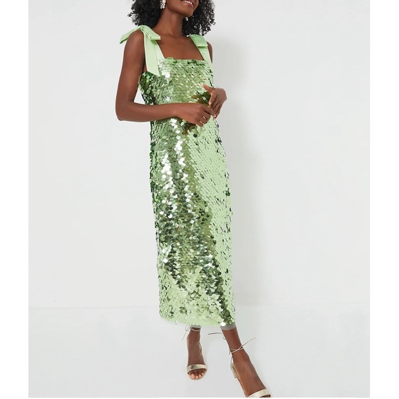 Tuckernuck Dresses & Skirts - TUCKERNUCK Mint Chip Sequin Roxy Dress